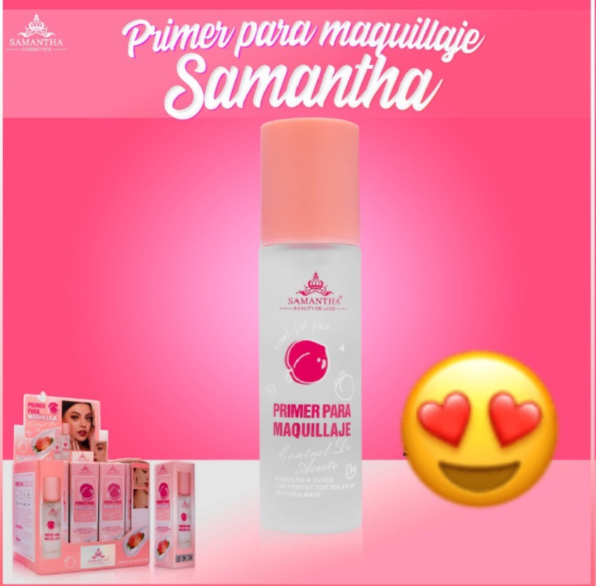 PRIMER DE MAQUILLAJE DURAZNO DE 30ML