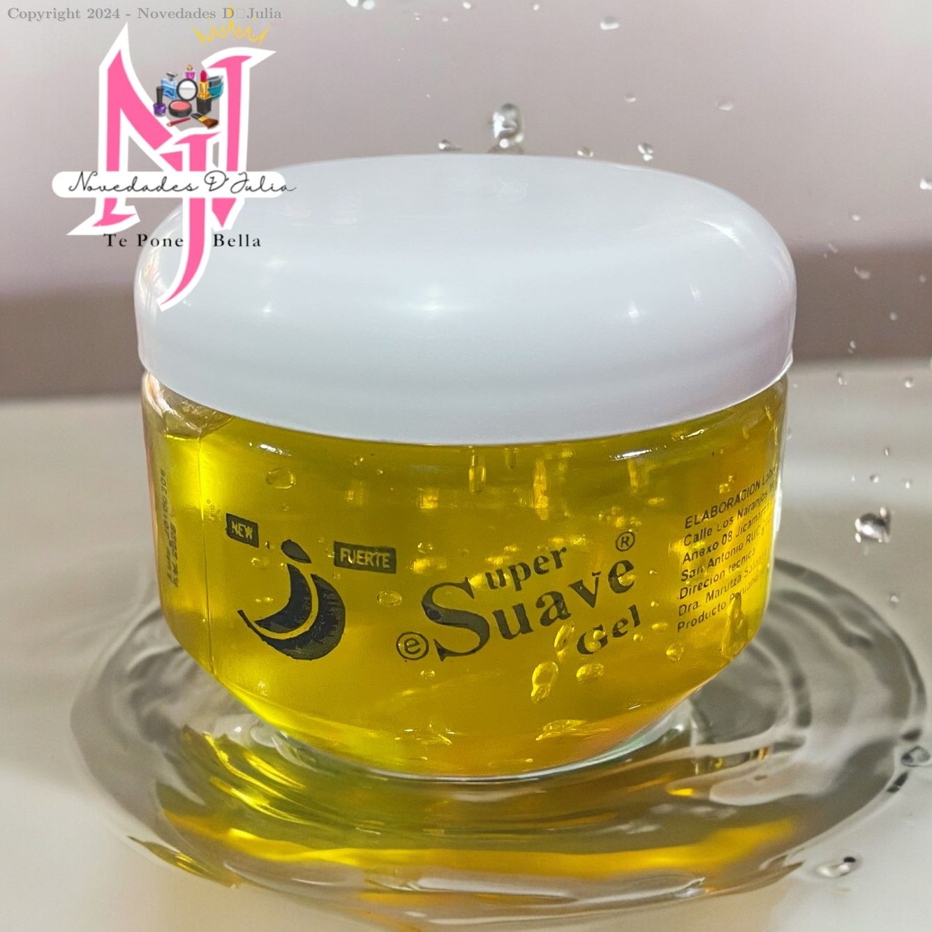 Gel Suave Amarilla de 130G