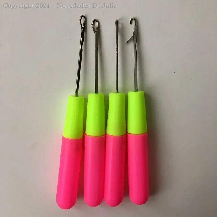set de agujas de Pelo Braids x6