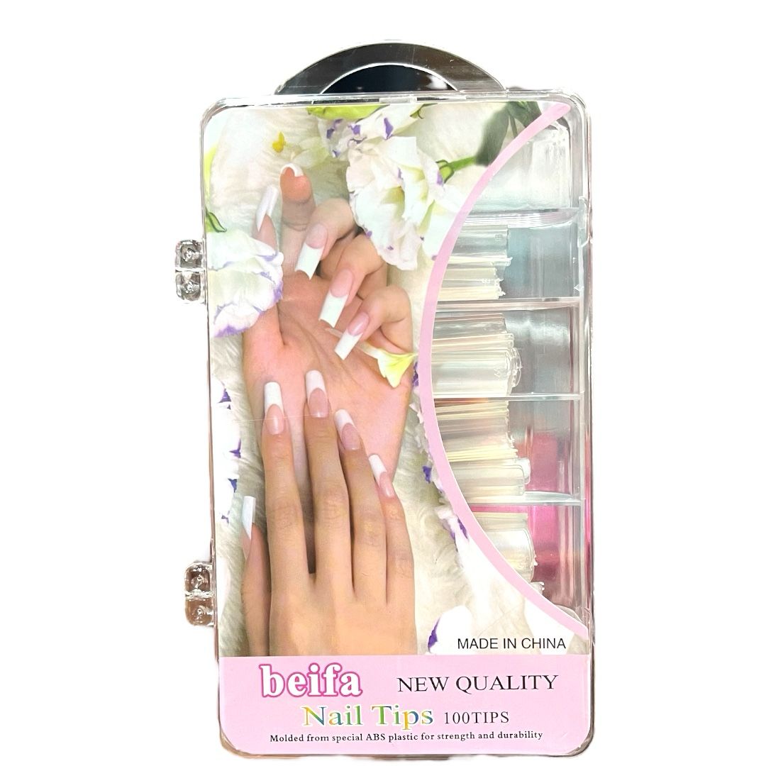 Uñas Nails Tips BEIFA X 100 curva C 100CCT