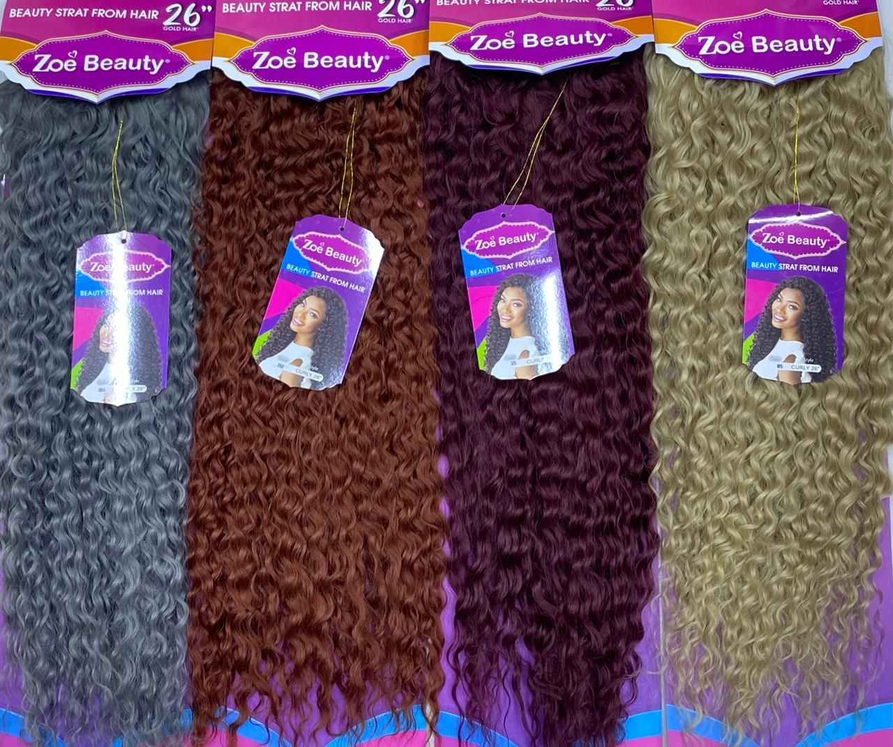 Extensiones  Organicos  Carton Morado Zoe