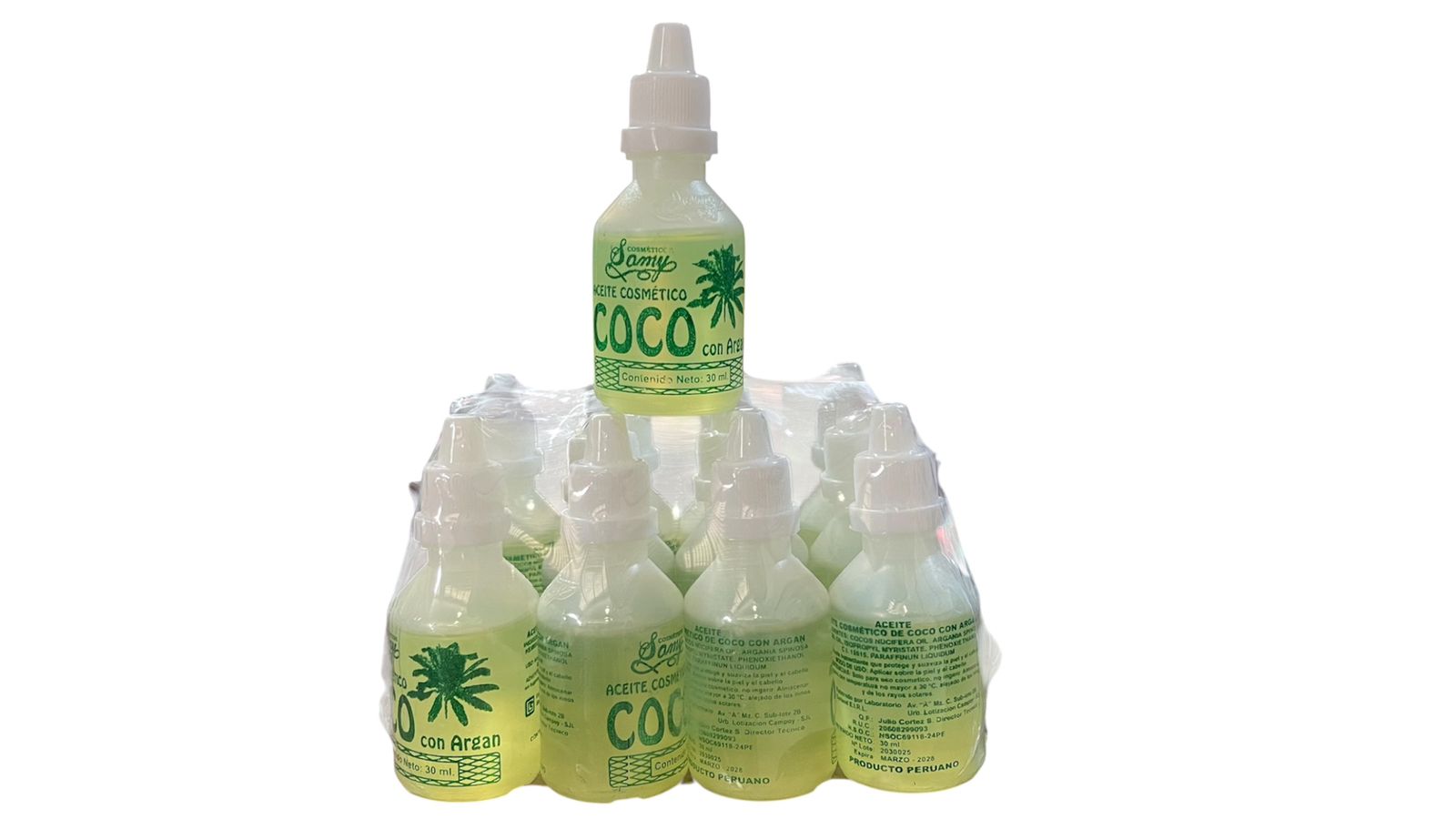 Aceite de Coco SAMY CON Argan