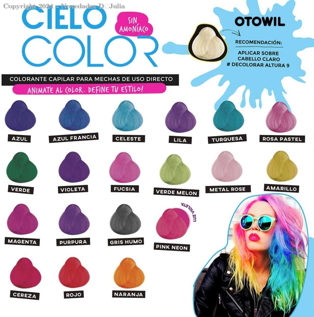 Cielo Color -Fantasia  FUCSIA