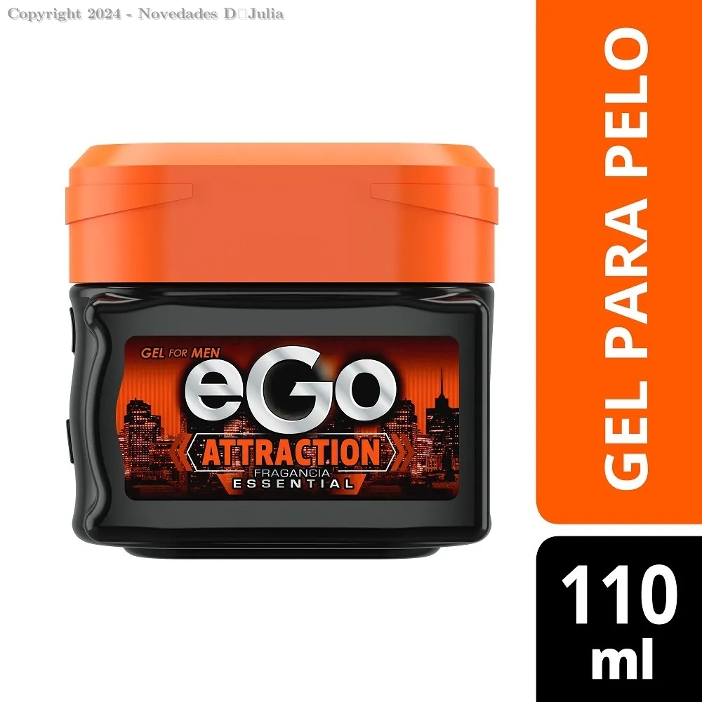 Gel para Cabello Ego Men Attraction Pote 110 ml