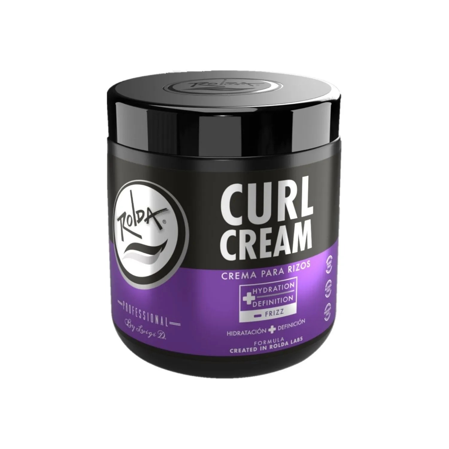 Pote 120 G-Crema Rizos Rolda Sin Parabenos.