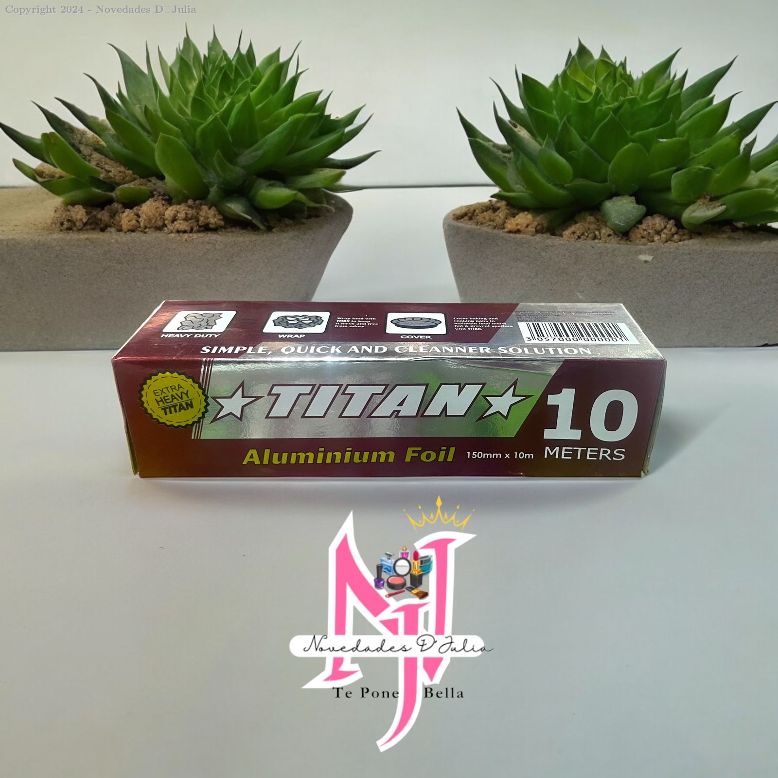 Pepel de Aluminio Pequeño de 10 Metros