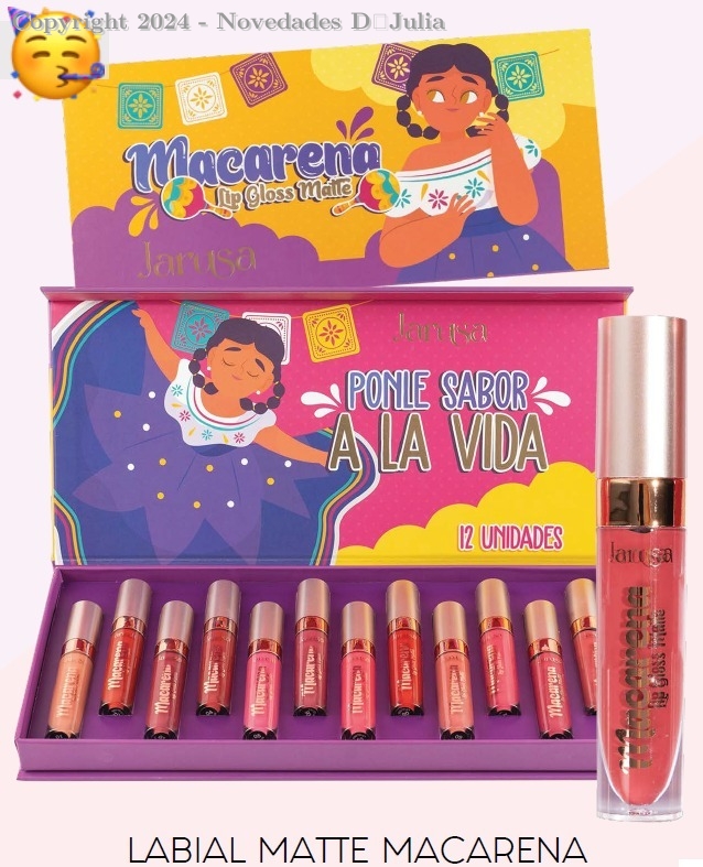 LABIAL MATTE MACARENA JARUSA