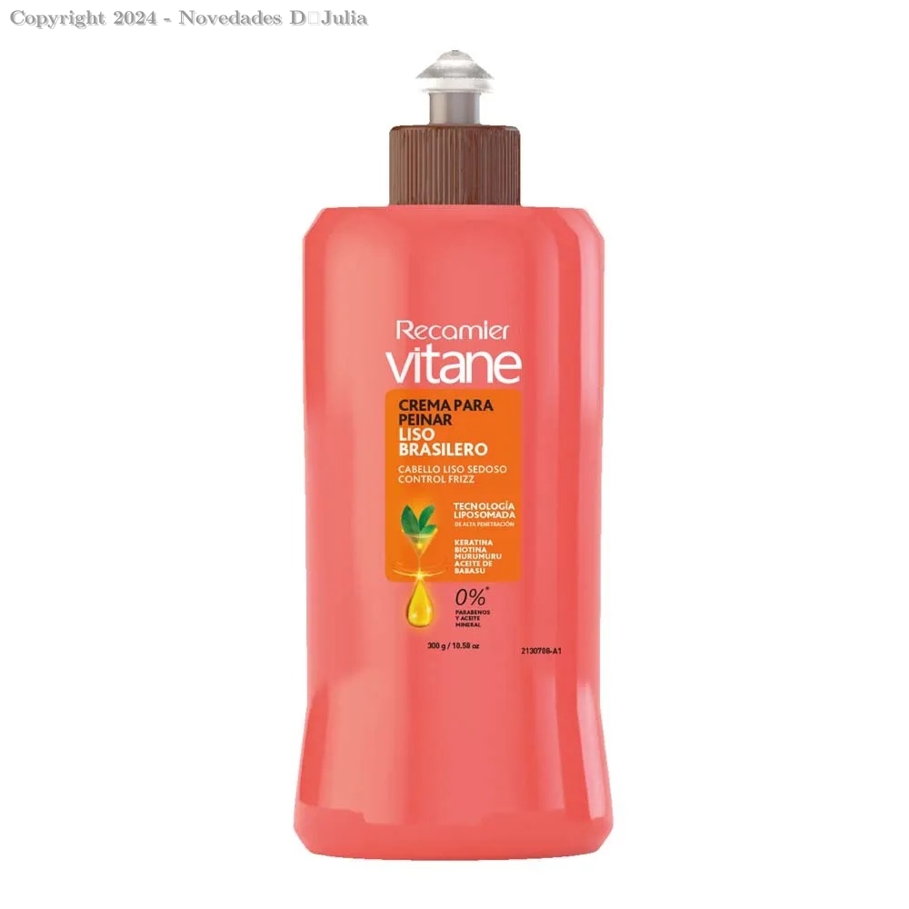 VITANE CREMA DE PEINAR LISO BRASILERO