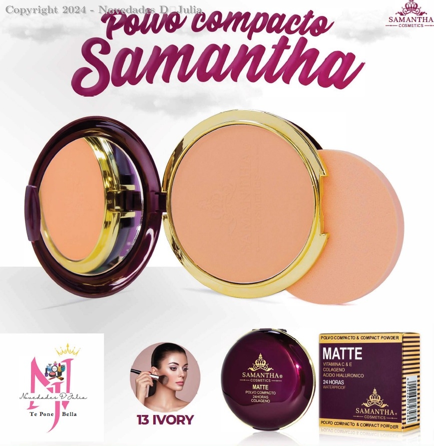 Polvo Compacto Samantha #13 IVORY
