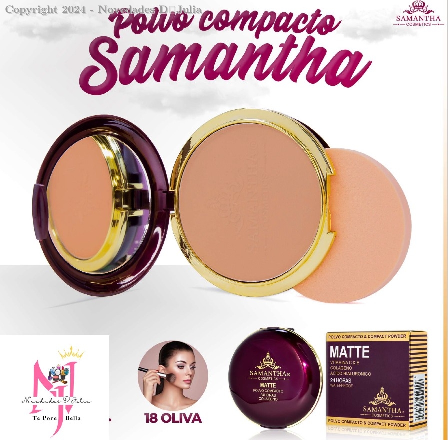 Polvo Compacto Samantha #18 OLIVA