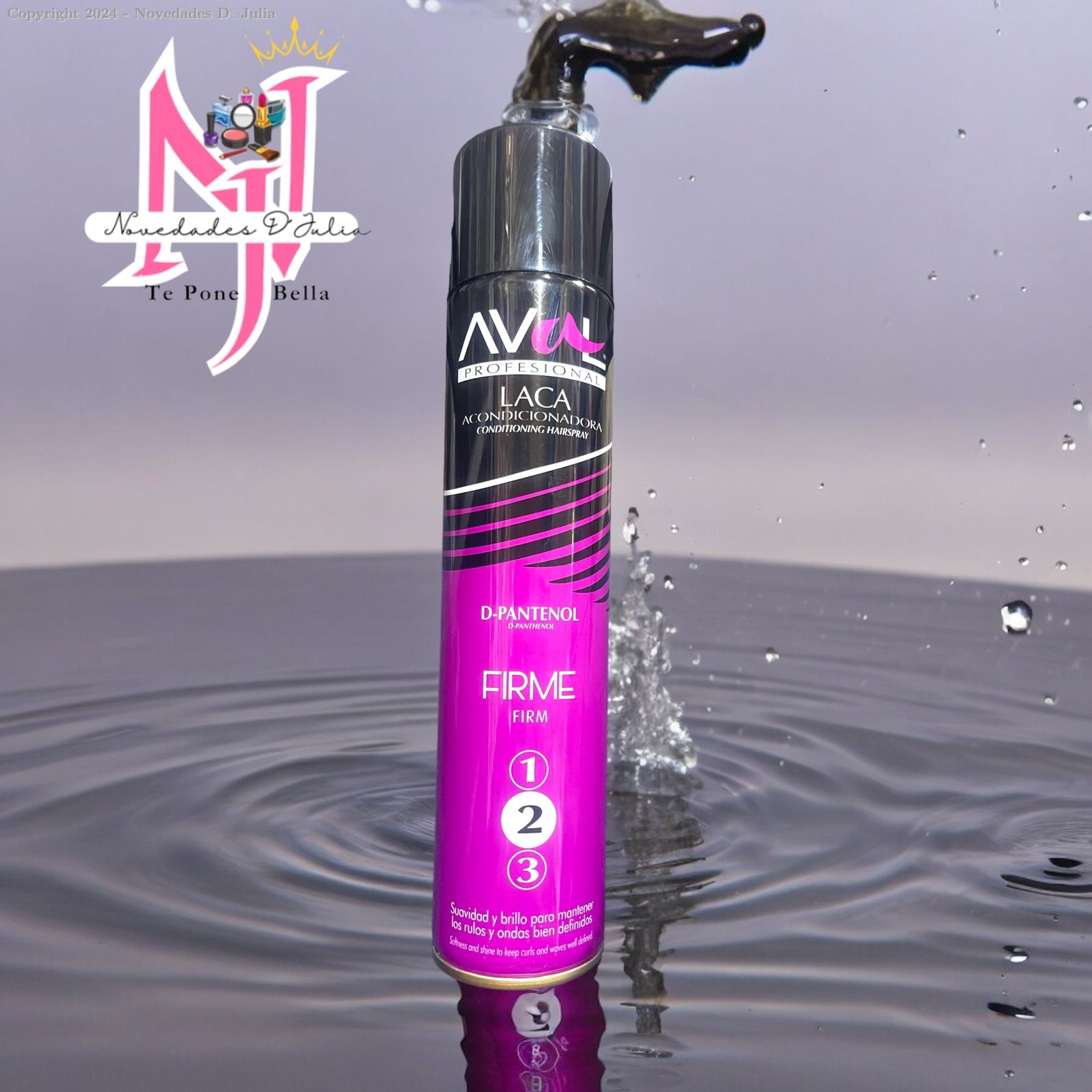 Laca Acondicionadora AVAL Nivel 2 de 300ml