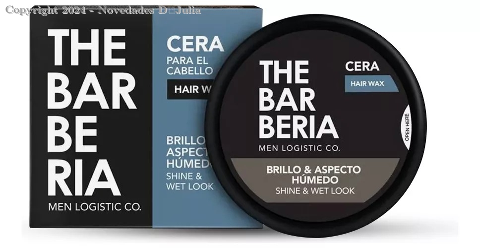 CERA  BRILLO Y ASPECTO HÚMEDO THE BARBERIA