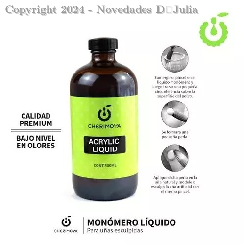 Monomero secado Lento CHERIMOYA de 500ML