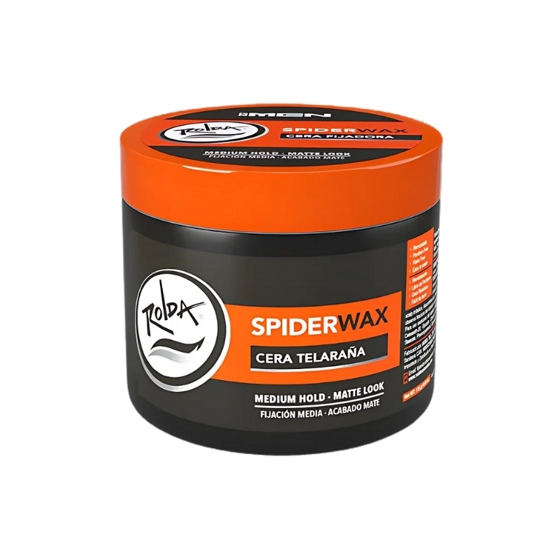 Pote de 115G-ROLDA FOR MEN SPIDER WAX / CERA TELARAÑA 115 GR