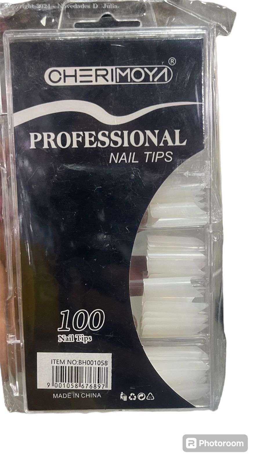 Uñas Nails Tips Cherimoya X 100