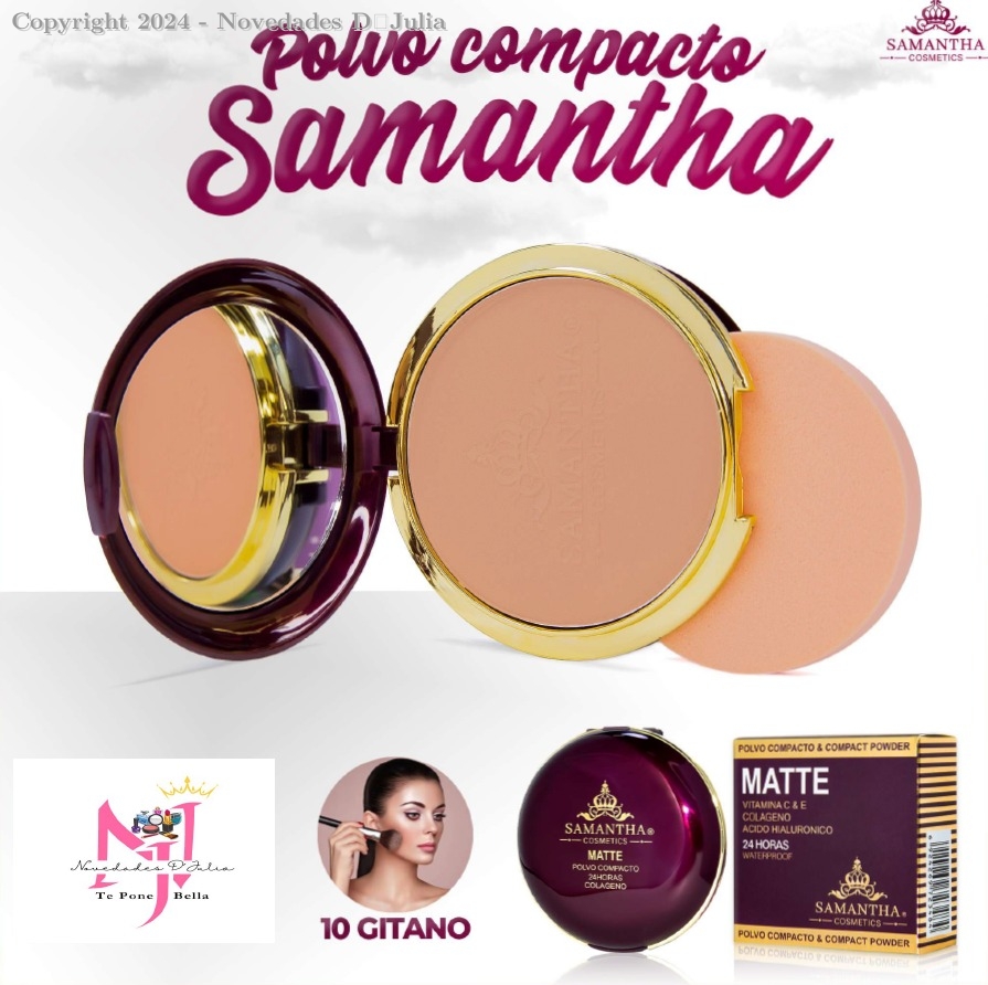 Polvo Compacto Samantha #10 GITANO