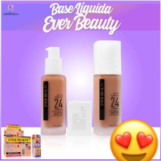 Base Liquida Ever Beauty 40ml 24h