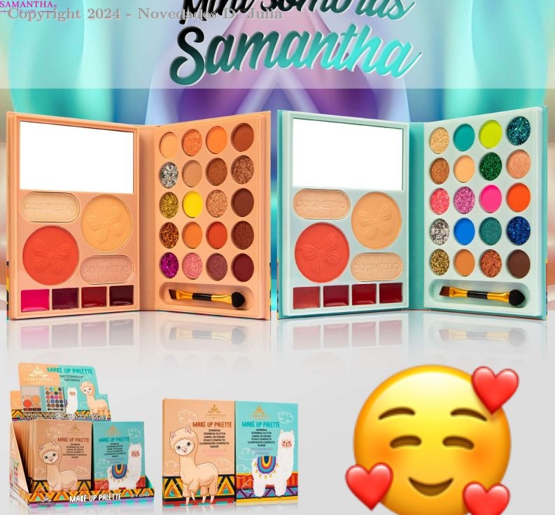 Mini Sombra Cartera Make Up Palette SAMANTHA