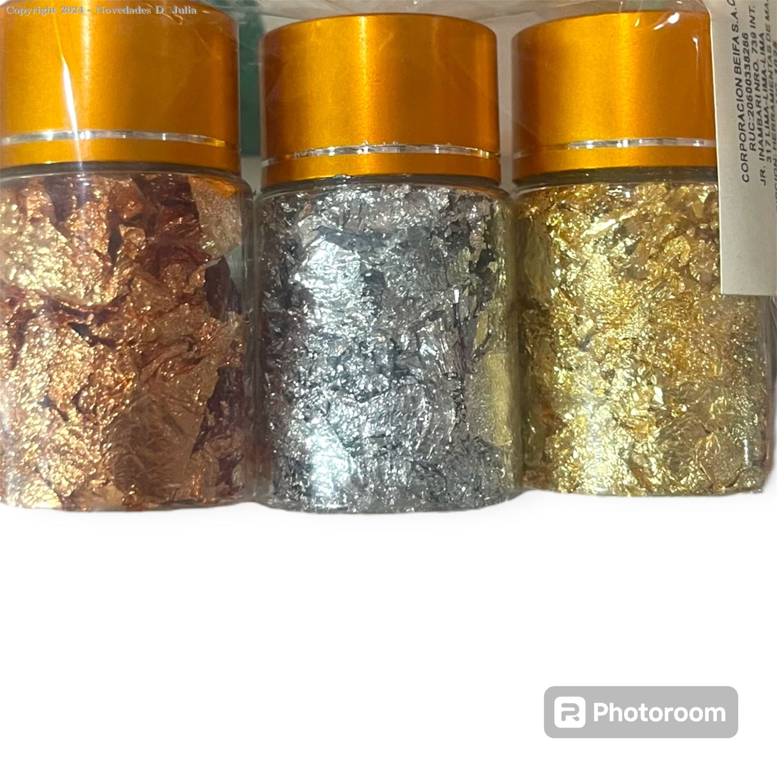Pan de Oro X 3 UNIDADES Marca Beifa
